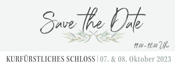 Logo Hochzeitsmesse Koblenz für alle Aussteller mit Datum 