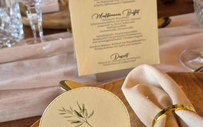 Braucht man eine Menükarte fürs Buffet?